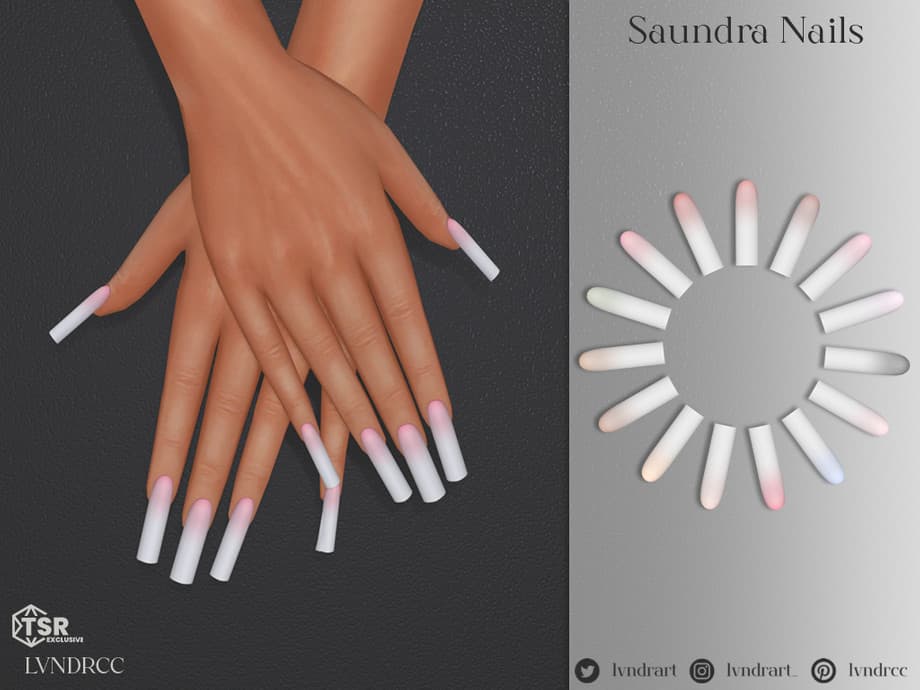 Маникюр Saunda Nails